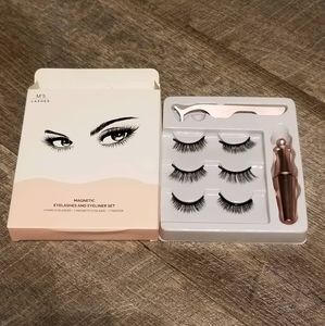 Magnetic lashes and liner kit